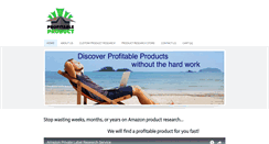 Desktop Screenshot of profitableproduct.com